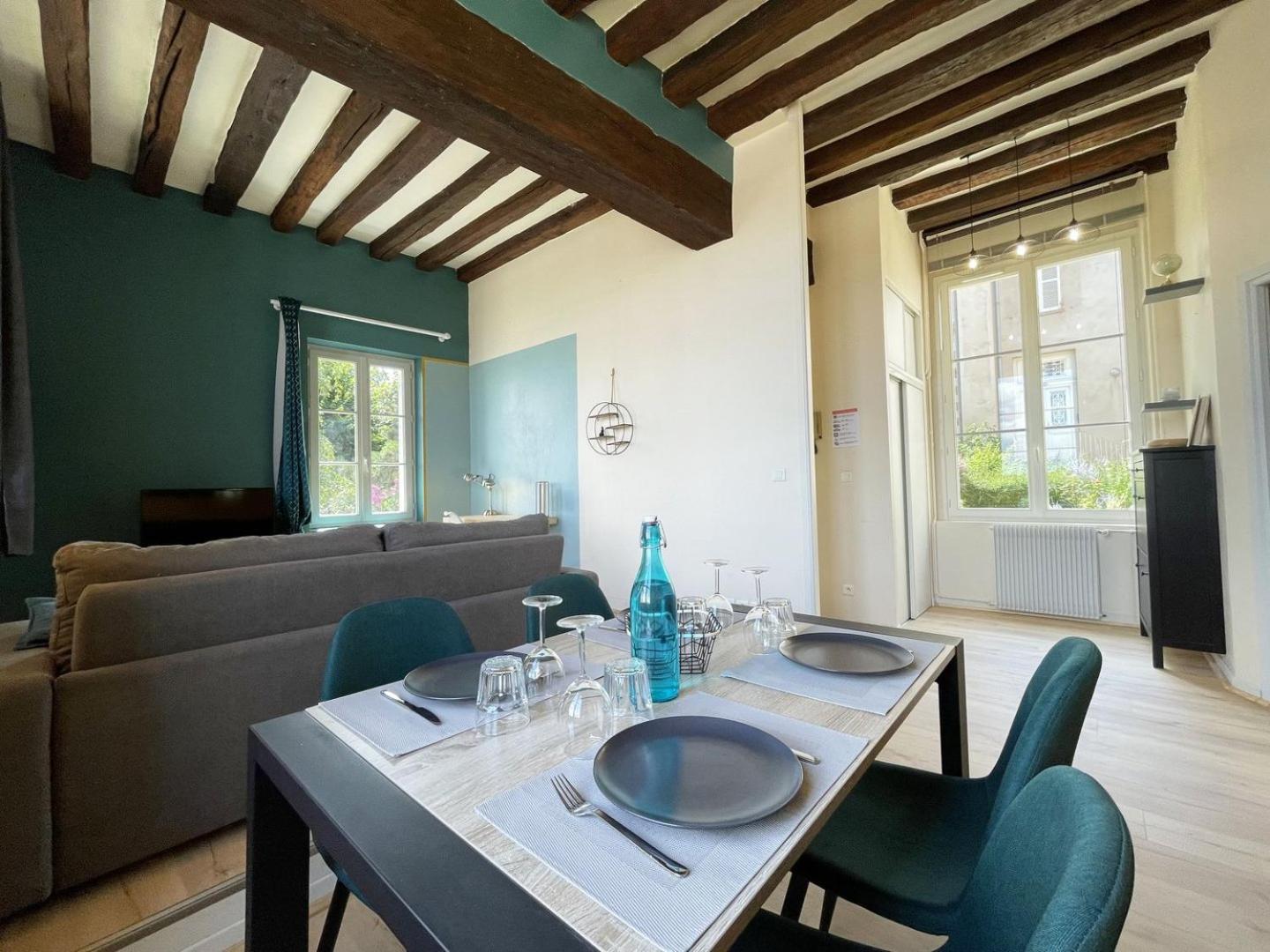 Appartement L'Horizon - Entree Independante - Parking à Chartres Extérieur photo